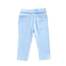 Одежда для малышей; Штаны для маленьких мальчиков и девочек; однотонные Эластичные Обтягивающие повседневные леггинсы; Осенний комбинезон; детские брюки; одежда