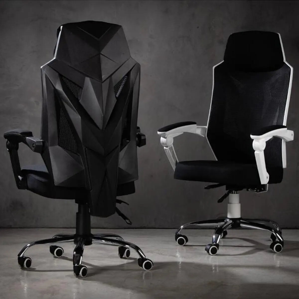  Adjustable Mesh Racing Gaming Chair High Back Ergonomic Office School Chair Recliner Seat With Foot