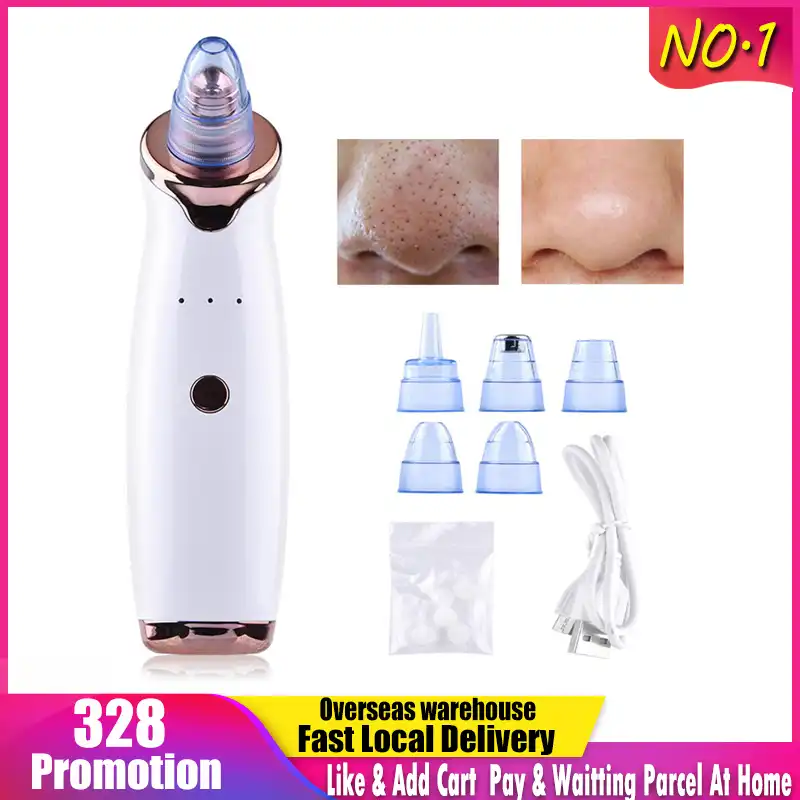 Removedor de cravo rosto nariz profundo limpador t zona poros acne espinha remoção vácuo sucção facial diamante beleza pele limpa ferramenta