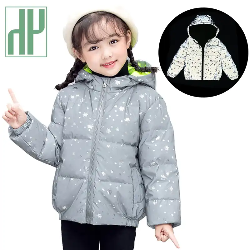 reflective coat girls