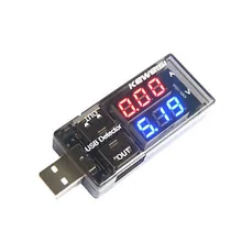 USB Charger Doctor Current Voltage Charging Detector Mobile Power Current and Voltmeter Ammeter Voltage double port 4v 30v usb tester lcd display voltmeter ammeter voltage current detector power voltage current meter usb charger doctor