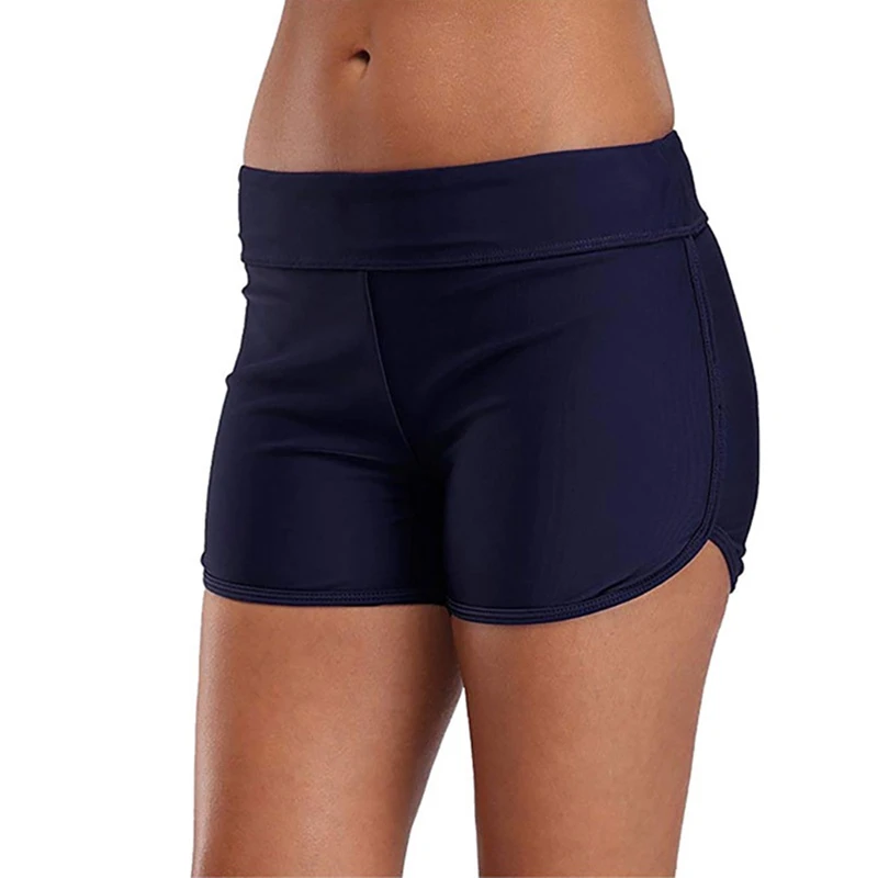 Swim Shorts Female Conservative Boxer Anti Runout Long Five Point Pants Women Single Piece Base Girls Large Size Swimming Shorts Men S Trunks Aliexpress