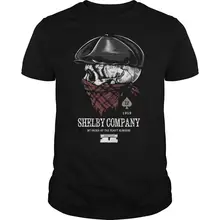 Shelby компания по заказу Peaky blinds рубашка горячая Распродажа супер модная футболка с принтом Мужская Летняя