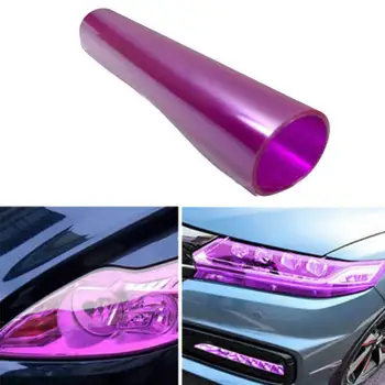 

Sticker Headlight Film Windshield Fog Tint Vinyl Side marker Purple Car