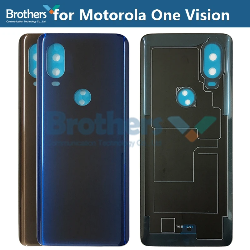Корпус аккумулятора для Motorola One Vision OneVision задняя крышка XT1970 корпуса телефона