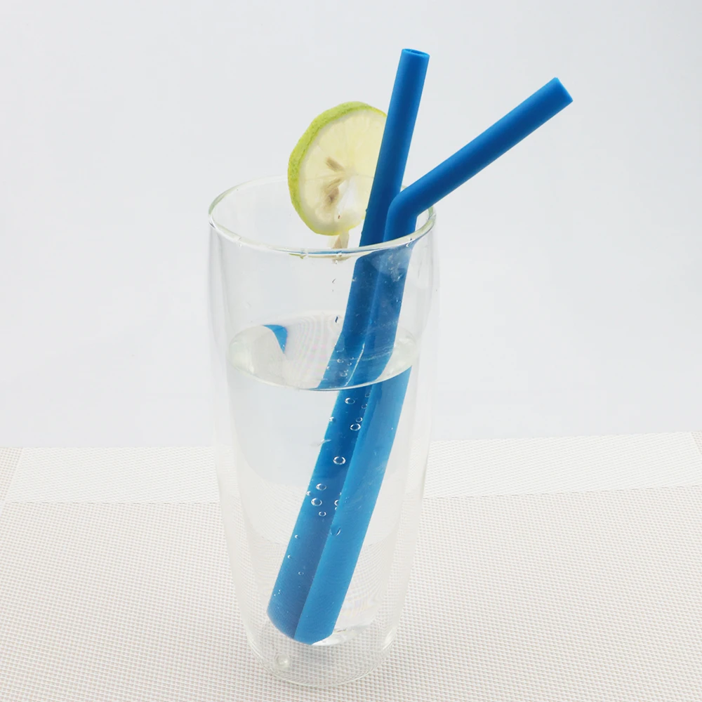 6 шт./компл. силиконовые гибкие трубочки для напитков ширина 8 мм|Соломинки питья| |