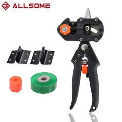 ALLSOME – pince de greffage de semis, outil de jardin, pour vergers, ciseaux avec 2 lames, Kit de greffage, taille 