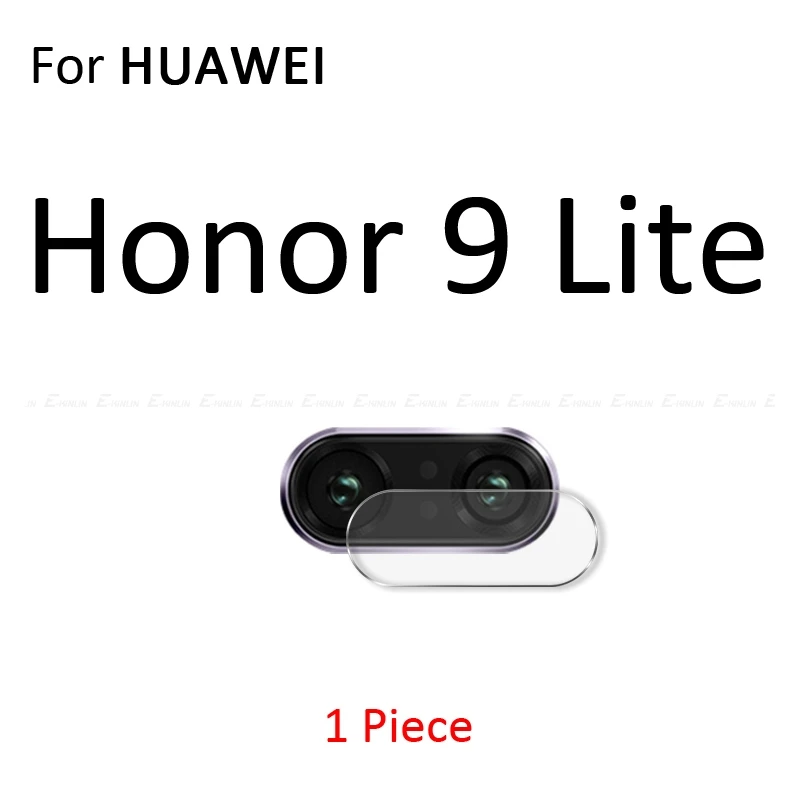 For Honor 9 Lite Прозрачная защитная пленка для задней камеры HuaWei Honor 8A 6A 5C 6X 6C Pro 8C 7X9 8 Lite 6 Play из закаленного стекла - Цвет: For Honor 9 Lite