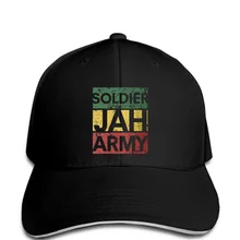 Бейсбольная кепка мужская солдатская Jah Army Black Hat Jamaica Marley Rasta Weed High snapback модная