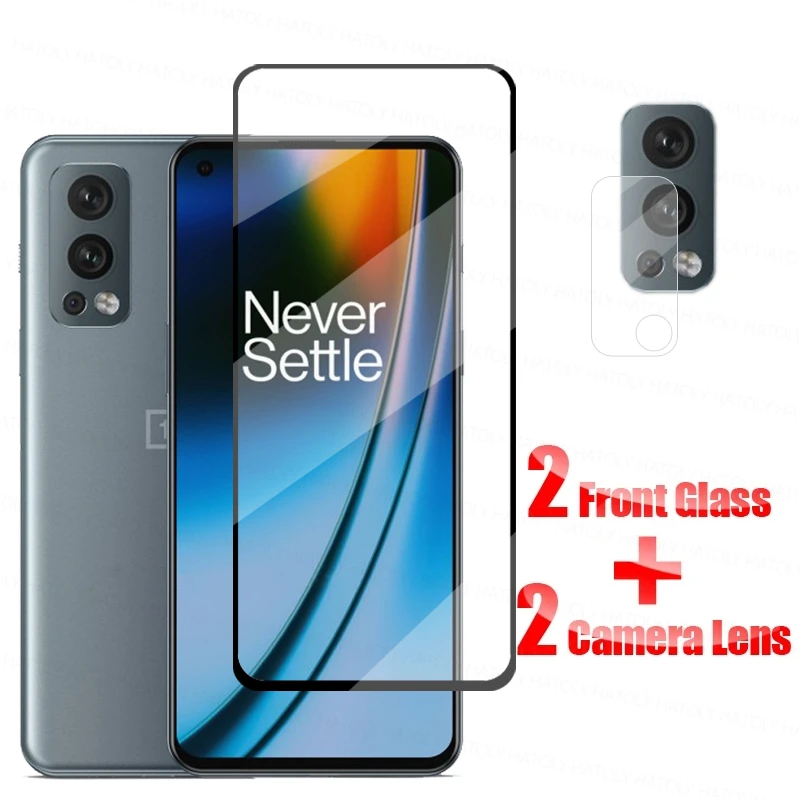 Vetro A Copertura Totale Per Oneplus Nord 2 5G Vetro Temperato Oneplus Nord N200 N100 N10 Ce 2 5G Pellicola Salvaschermo Oneplus Nord 2 5G