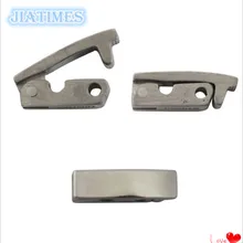 12 шт титана Твердые звенья сложить над одной Застежка на ремешок для часов