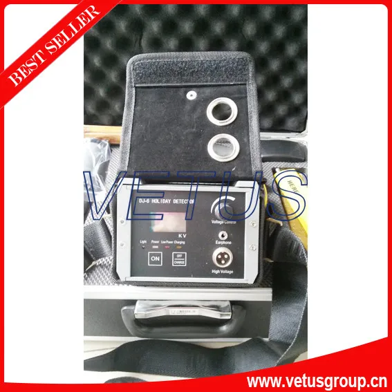 DJ-6B Holiday Detector Electric Spark Leak Detector With 50um to 10mm Measuring Range For Metal corrosion coating Testing