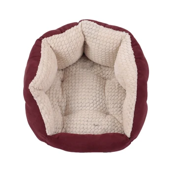 Niche Chauffante Pour Chien Et Chien Lit Lavable Pour Animal De Compagnie Canape En Materiau Souple Paniers Pour Chiens Chenil Chaud D Automne Et D Hiver Pour Chat Et Chiot Leather Bag