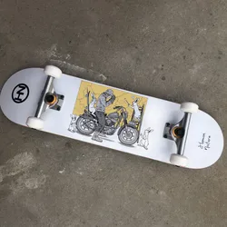 Beginners Luxury Skateboard Hardware Anime Design Griptape Professional Skateboard Complete Tabla Skate Fitness Equipment