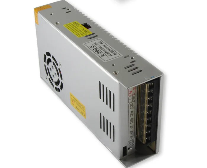5V 60A 300W импульсный источник питания, переключатель драйвера для светодиодной ленты, дисплей 110 V/220 V