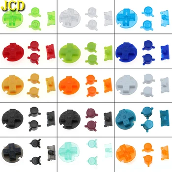 

JCD 1Set 15 Color Colorful Replacement Buttons Set Replacement For Gameboy Pocket GBP On Off Button A B Buttons D Pads