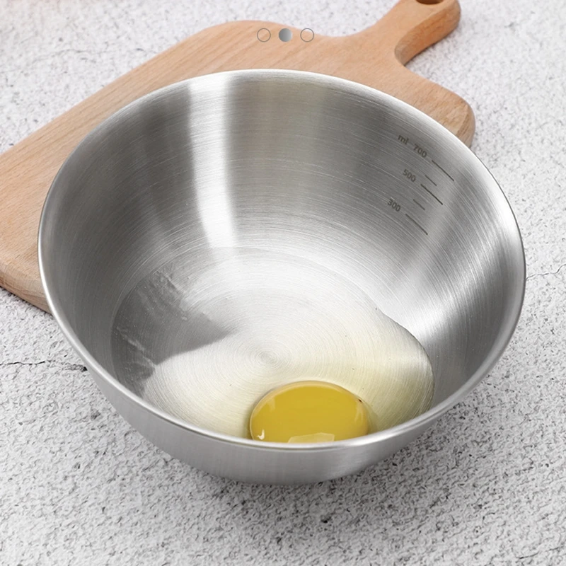 304StainlessSteelMixingBowlswithMeasurementsSetof3Kitchen