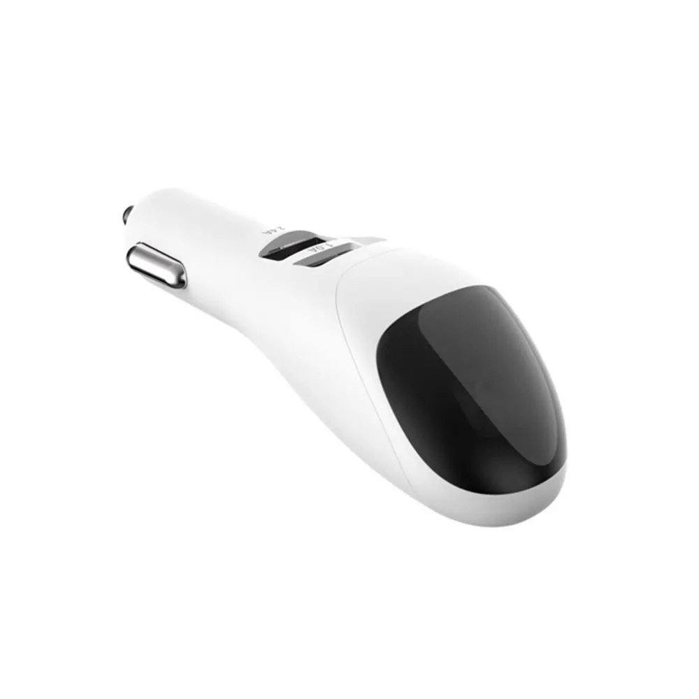 Автомобильное зарядное устройство очиститель воздуха USB зарядное устройство прочный двойной USB зарядное устройство ток цифровой дисплей Авто 3,1 A портативный