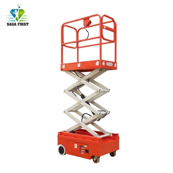Online Qingdao Sinofirst Self Propelled Mini Compact Scissor Lift For Supermarket Warehouse Use