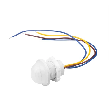 

Closet Hallway Sensor Light Switch Smart PIR Infrared Motion Sensor Detector Switch Auto Sensor Light Switch