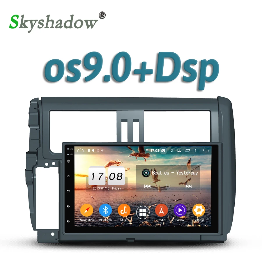 Best HD TDA7851 Android 9.0 4GB RAM Octa CORE Car DVD Player Wifi Bluetooth 4.2RDS RADIO GPS map For Toyota PRADO 2010 2011 2012 2013 0 Best HD TDA7851 Android 9.0 4GB RAM Octa CORE Car DVD Player Wifi Bluetooth 4.2RDS RADIO GPS map For Toyota PRADO 2010 2011 2012 2013 0