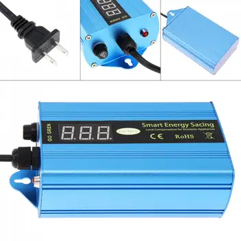 

90-265V 8-15KW Intelligent Household Electricity Saving Device with LED Indicator Electricity Bill Killer Up to 30% Home Office