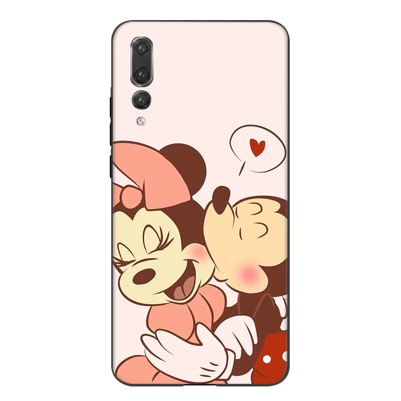 H6 Чехол для мобильного телефона huawei P Smart Z Plus huawei P30 P20 P10 P9 P8 Lite Pro, чехол для красоты, поцелуй Микки Минни Маус - Цвет: H6