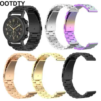 

20MM 20MM Stainless Steel Wrist Band Quick Release Watch Strap Safety Clasp Bracelet Replacement for Timex Weekender Expedition