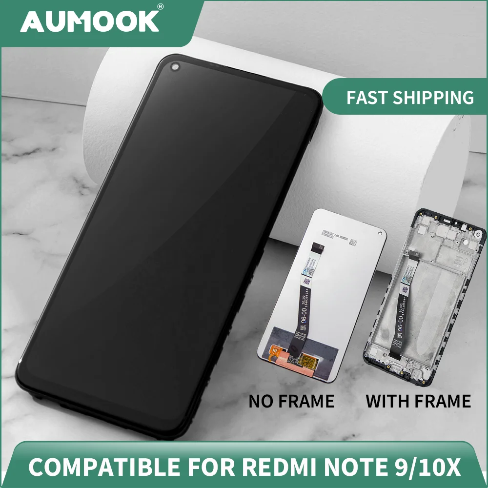 ЖК-дисплей 6 53 дюйма для Xiaomi Redmi Note 9 сенсорный экран с оригинальной рамкой