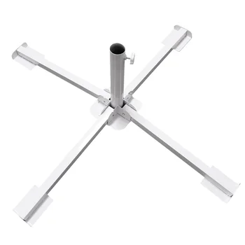 

Fishing Foldable Courtyard Easy Install Steel Parasol Stand Sun Shade Umbrella Base Stable Patio Beach Outdoor Garden Portable