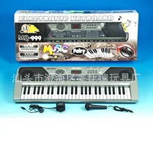 Детская многофункциональная электронная клавиатура образовательная цифровая электронная клавиатура с микрофоном 54 здоровье