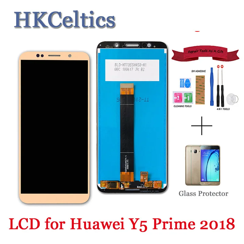 ЖК-дисплей для Huawei Y5 prime 2018 + сенсорный экран полная сборка дигитайзера huawei honor 7a