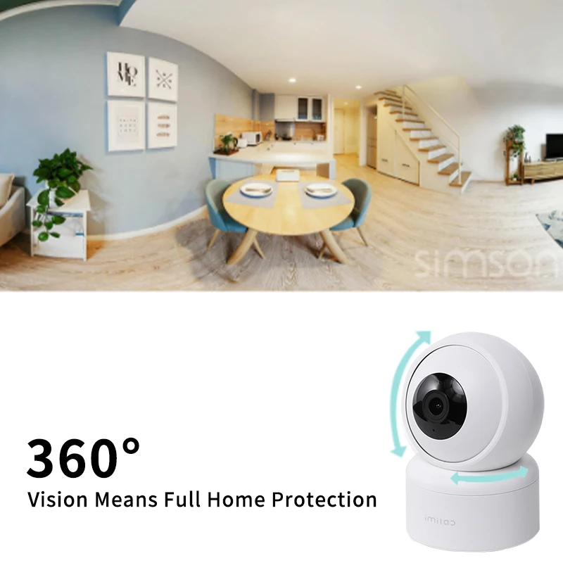 Глобальная версия внутренняя камера 1080P HD C20 APP WiFi наблюдения ночного видения