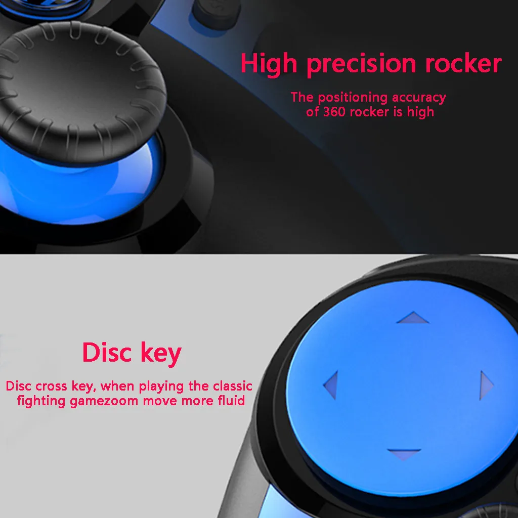 Bluetooth Gamepad Game Controller Joypad Direct Play PUBG iOS/Android Universal 