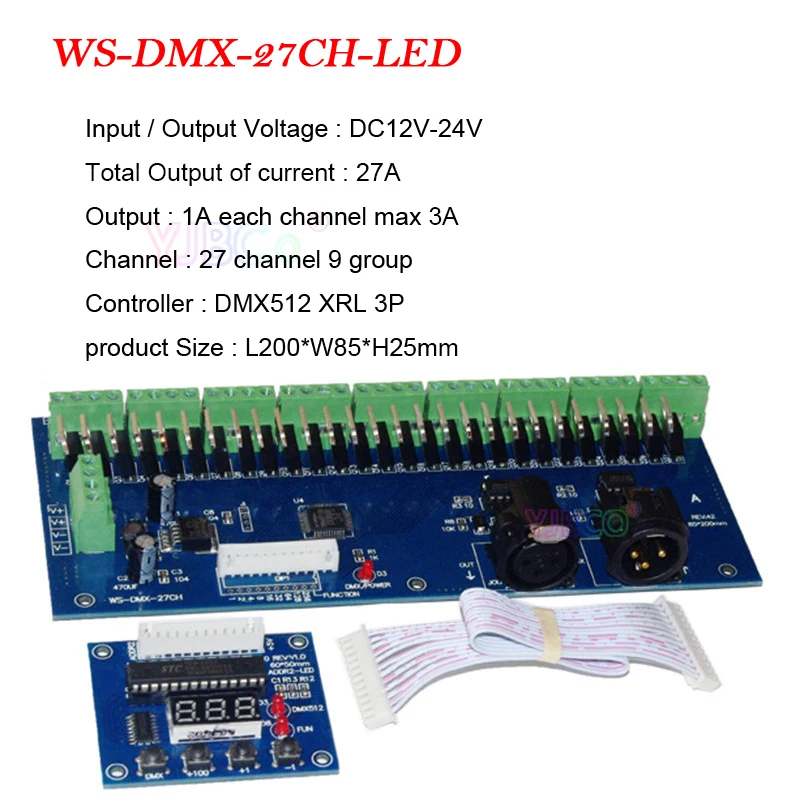 WS-DMX-27CH-LED