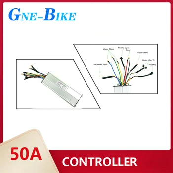 

GNE 56V/90V 50A 3000W Brushless DC Motor Sine Wave Controller For Electric Bicycle Conversion Kits