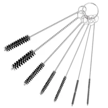 10 шт./компл. комплект нейлоновых кистей для питьевой соломинки очки клавиатуры ювелирные изделия для чистки дома инструмент для чистки кухни 1 комплект