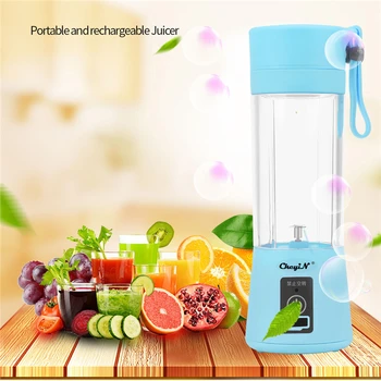 

Electric Fruit Juicer USB Rechargeable Smoothie Maker Blender Machine Juicing Bottle Cup Mixer Vegetables Mixing Orange Juicer