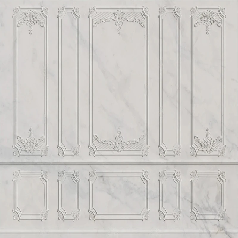 papel de parede personalizado com estampa padrao europeu cinza para sala plano fundo tv 04