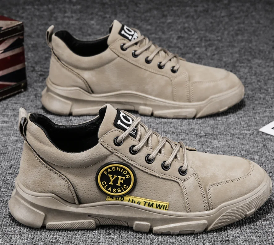 Мокасины мужские кожаные легкие мягкие лоферы Повседневная Уличная обувь на