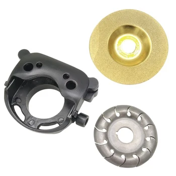 

Manganese Steel Wood Shaping Disc Wood Carving Disc 16mm Bore 12 Teeth Extreme Shaping Disc for 100/115 Angle Grinder Cutting Pr