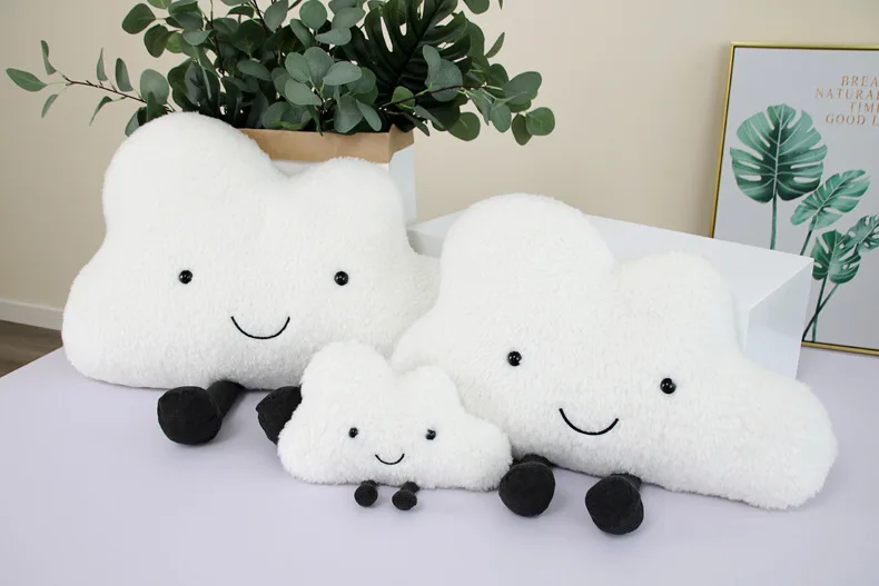 Plush Stuffed 3D Clouds Nordic Pillow Toys Gift for New Year Kid Girl Room Home Sofa Christmas Decoration Car Novelty Cushion (10)
