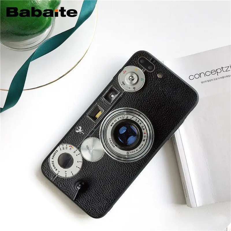 Babaite Old camera Phone Case Cover for iphone 11 Pro 11Pro Max 6S 6plus 7 7plus 8 8Plus X Xs MAX 5 5S XR - Цвет: A3