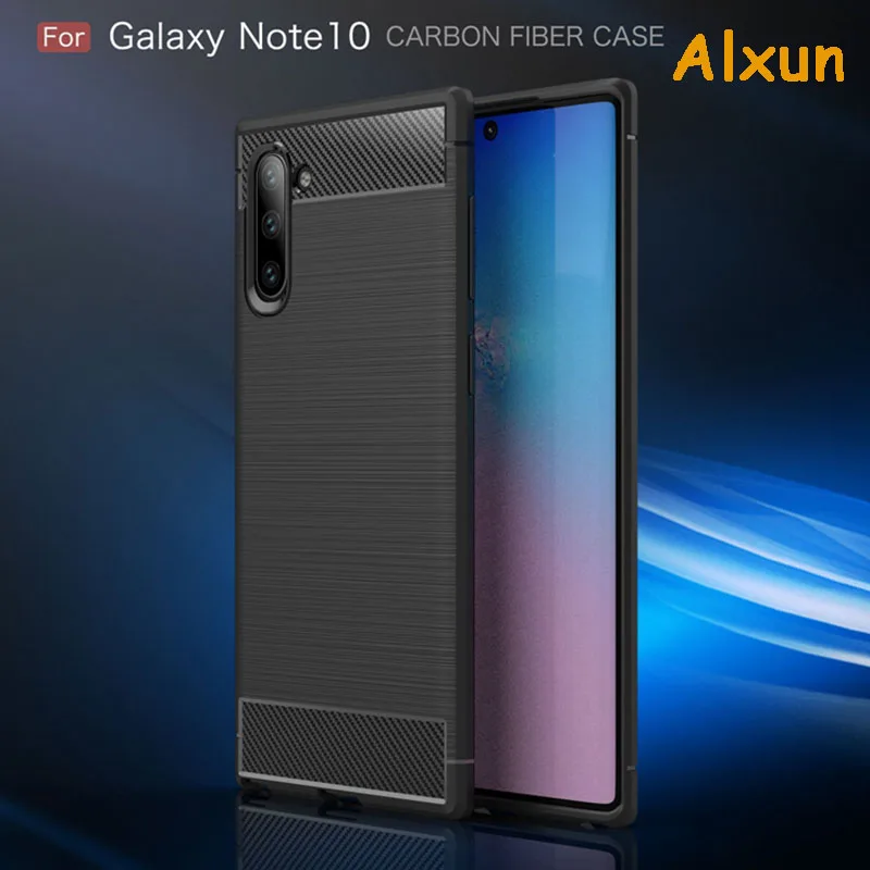 

Alxun For Samsung Note10 Plus Case Business Leather Luxury Soft PU Ultra Fashion Shockproof Back Cover For Samsung Note 10+ case