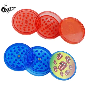

Plastic Tobacco Grinder 3 Layers Herb Grinder for Smoking Spice Grinder Kitchen Ware Smoking Accessories Hot Sale