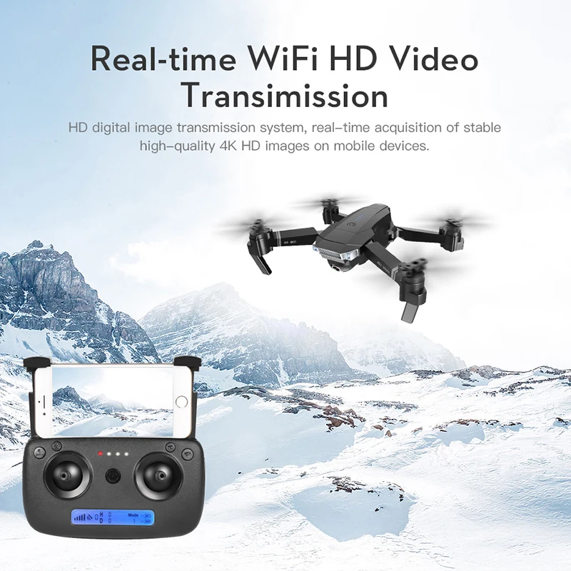 Квадрокоптер SG901 с двойной HD камерой Wi Fi FPV и оптическим потоком|Радиоуправляемые