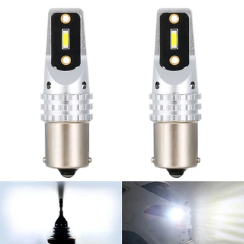

2pcs 1156 P21W 7506 BA15S Auto Reverse Bulbs Turn Signals White For Ford Focus 2 3 Fiesta MK2 MK3 Mondeo MK4 Fusion Ranger 12V