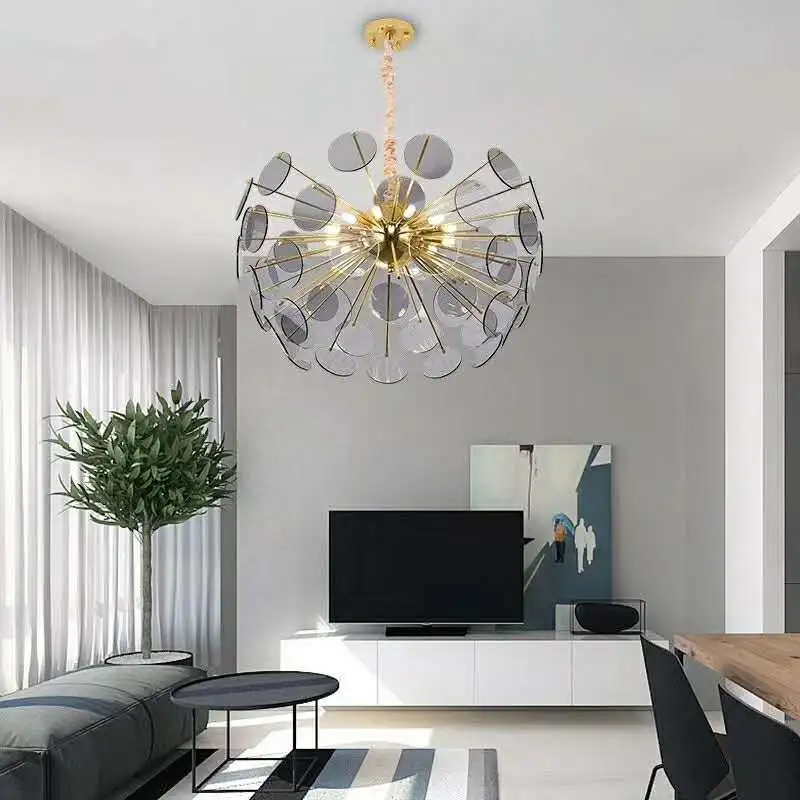 Постмодерн Led подвесные светильники скандинавские простые гостиная ресторан стеклянный, для спальни подвесной светильник креативный кабинет подвесной светильник