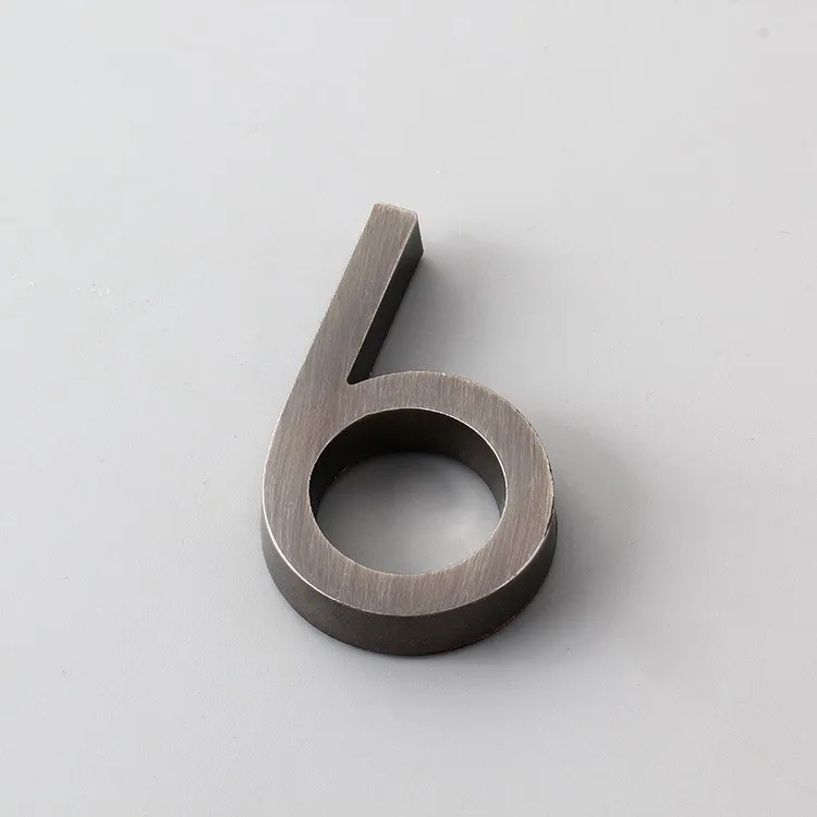 Gate Digits 0 to 9 Plastic Number Tag Numeral Door Plaque House Drawer Sign Hotel Home Office Sticker Address