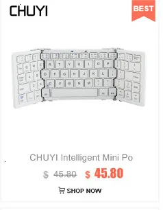CHUYI для Ipad Bluetooth клавиатура беспроводная клавиатура мини ультра тонкий мультимедиа Teclado для Ipad IOS Android планшет смартфон